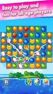 Sweet Fruit Candy Story - Pop Soda Match 3 Game स्क्रीनशॉट 3