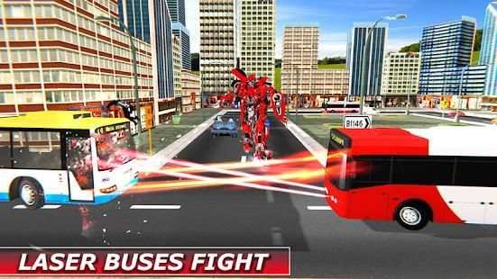 Laser Bus Robot Transform: Super Mecha Robots War screenshot 4