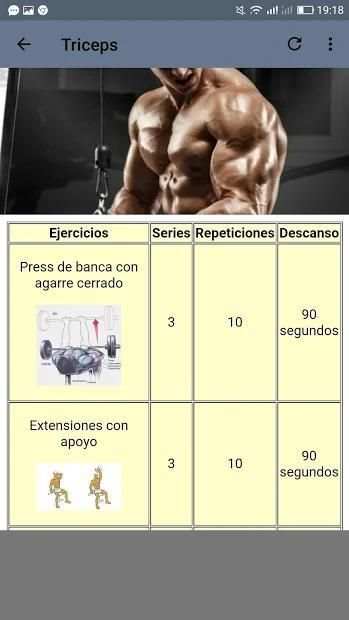 Fitness. Rutinas para el Gym screenshot 3