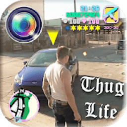 Grand Theft Photo Editor: Thuglife Sticker आइकन