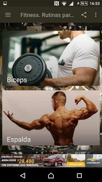 Fitness. Rutinas para el Gym screenshot 7