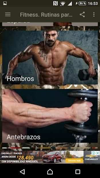 Fitness. Rutinas para el Gym screenshot 6