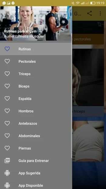Fitness. Rutinas para el Gym screenshot 2