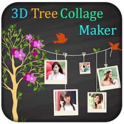 3D Tree Photo Collage Maker