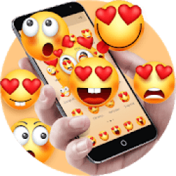 ikon Cute Amorous Emoji Theme