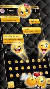 SMS Gold and Silver Bow Keyboard screenshot 5