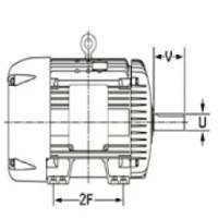 Electrical Motor Frame Size NEMA