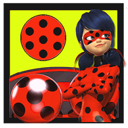 miraculous super ladybug ball أيقونة