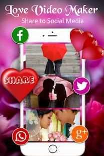 Love Video Maker with Music - Love Slideshow Maker screenshot 1