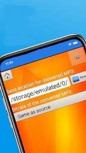Recording Convert to mp3. mp4 to mp3 Converter screenshot 1