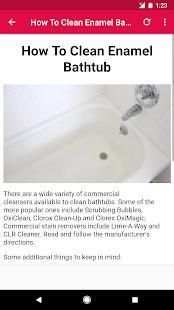 How To Clean Bathtub screenshot 2