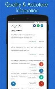 In JNTU Live Updates & Results screenshot 17