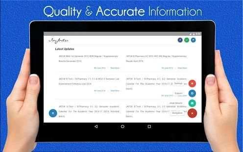 In JNTU Live Updates & Results screenshot 5