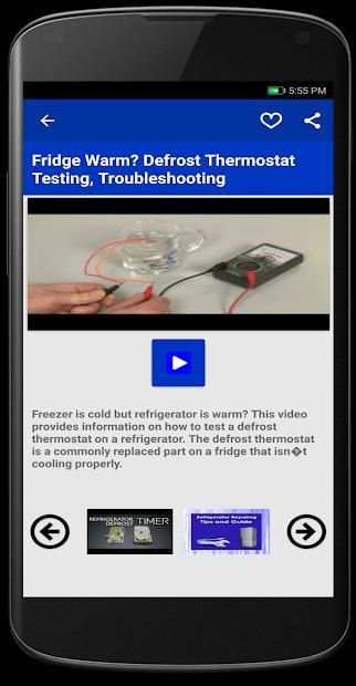 Refrigerator Repairng Tips And Guide screenshot 1