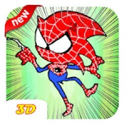Spider-Sonic Adventure Dash 3D icon