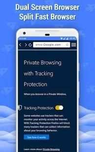 Dual Screen Browser - Split Fast Browser 2018 screenshot 2