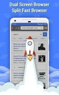Dual Screen Browser - Split Fast Browser 2018 screenshot 3