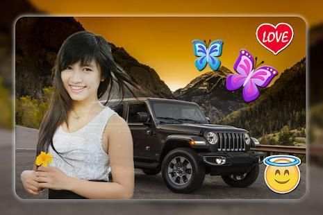 Jeep Photo Frame Editor screenshot 4
