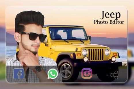 Jeep Photo Frame Editor screenshot 1