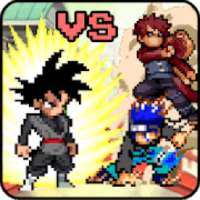 Super Black Goku VS Ninja Crush logo