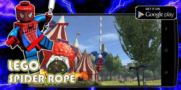 Swingwall LEGO Spider Rope Hero screenshot 2
