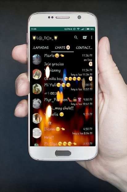 WA Black Transparan Terbaru 1 تصوير الشاشة