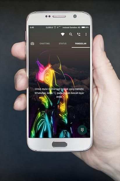 WA Black Transparan Terbaru 3 تصوير الشاشة