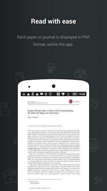 Paperity: Open Academic Papers Reader App screenshot 4