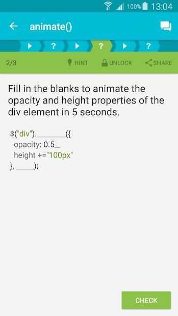 Learn jQuery स्क्रीनशॉट 3