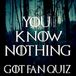 You Know Nothing GoT Quiz