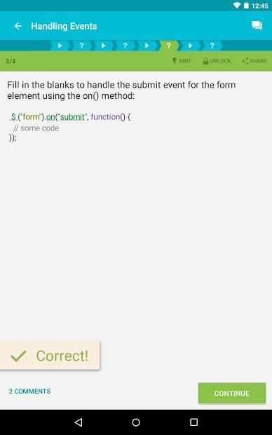 Learn jQuery स्क्रीनशॉट 14