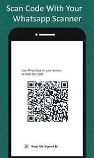 What Scan + for Whats App-Web free screenshot 1
