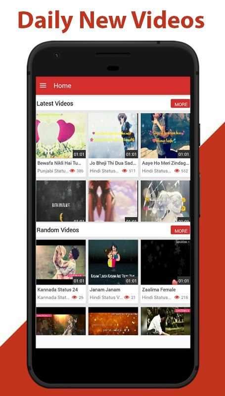 Status Video 2018 (10000000+ Lyrical Videos) स्क्रीनशॉट 1