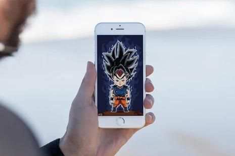 Goku Chibi Art Wallpaper स्क्रीनशॉट 13