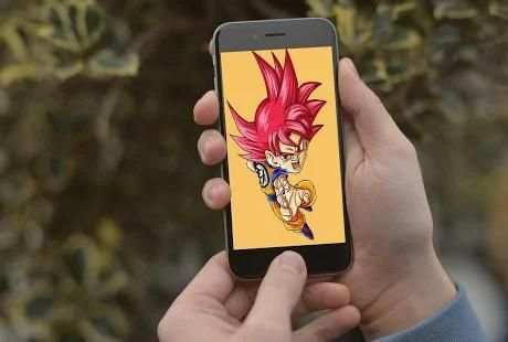Goku Chibi Art Wallpaper स्क्रीनशॉट 8