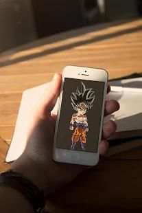 Goku Chibi Art Wallpaper स्क्रीनशॉट 4