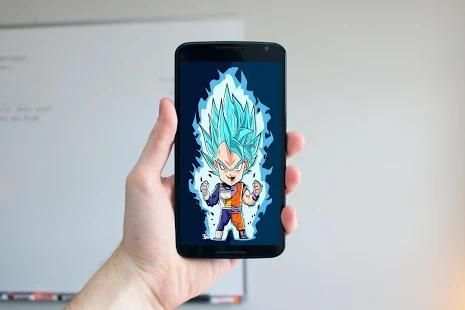 Goku Chibi Art Wallpaper स्क्रीनशॉट 1
