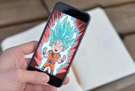 Goku Chibi Art Wallpaper स्क्रीनशॉट 10