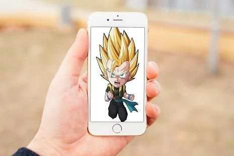 Goku Chibi Art Wallpaper स्क्रीनशॉट 6