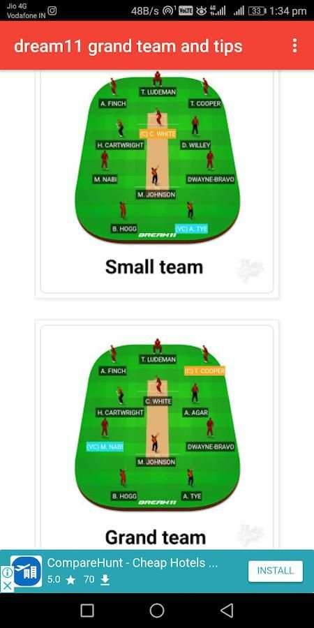 dream11 grand team and tips screenshot 5