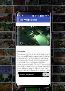 Top 10 Android Games screenshot 1