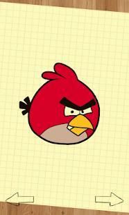 how to draw angry birds screenshot 4