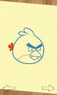 how to draw angry birds screenshot 5