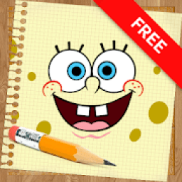 ikon how to draw spongebob