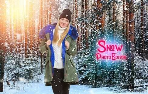 Snow Photo Editor Pro 2018 screenshot 1
