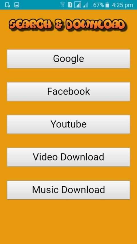 Search And Download स्क्रीनशॉट 1