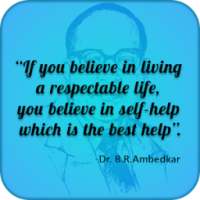 Ambedkar Jayanti Quotes on 9Apps