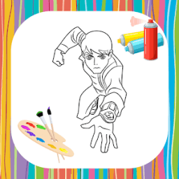 Cartoon Ben Coloring आइकन