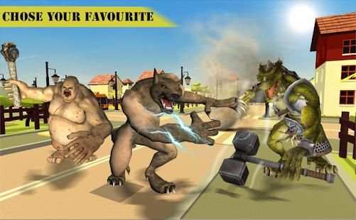 Angry Gorilla Rampage 2018: City Attack 3D स्क्रीनशॉट 1