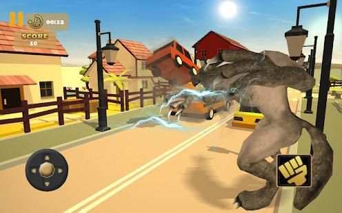 Angry Gorilla Rampage 2018: City Attack 3D स्क्रीनशॉट 5